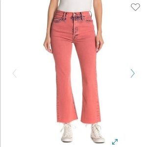 MOTHER Coral Cropped Ankle Jeans